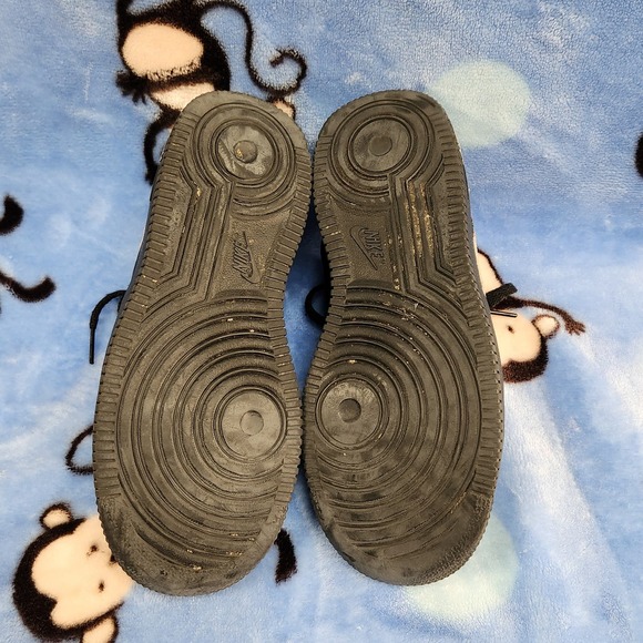 Nike Air Force 1 Utility‎ Black White GS Size 3Y AV4272-001 - Picture 8 of 8